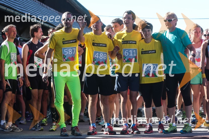 Simon Pavlič (587); Niko Koščak (480); Boštjan Pipan (611); Barbara Peterka (602)Triglav tek 2013