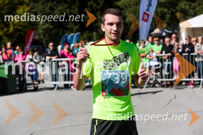 Vid Jakob Tršan, 1. mesto v teku na 10kmTriglav tek 2013