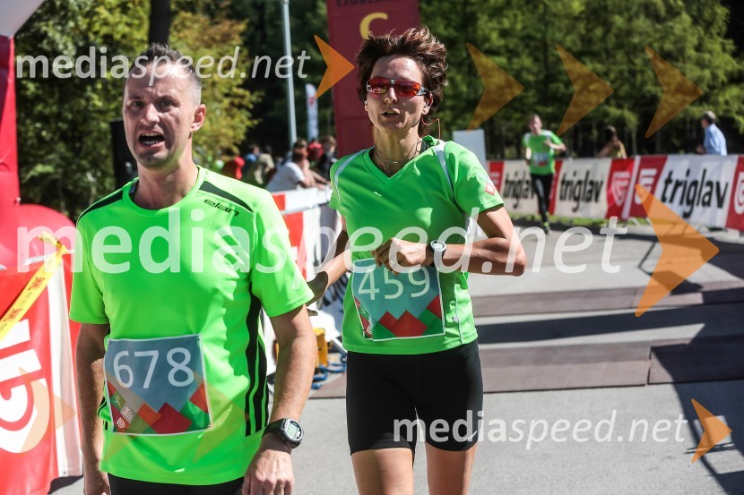 Jože Skodlar (678); Larisa Kleva (459)Triglav tek 2013