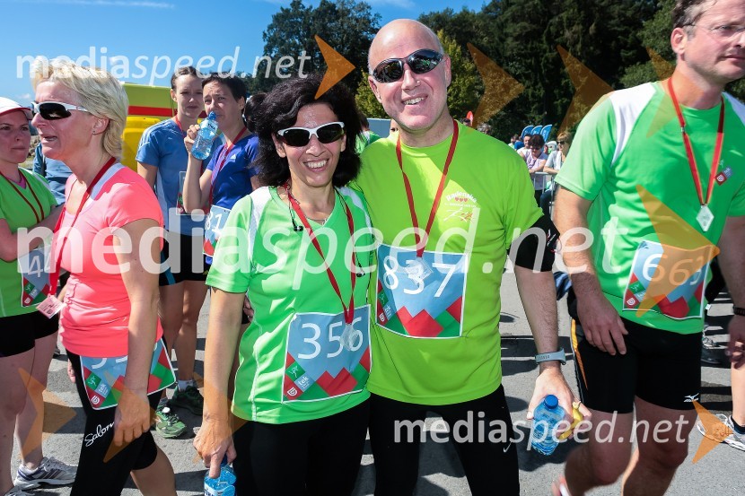 Nataša Čuk (356); Brenko Čuk (837)Triglav tek 2013