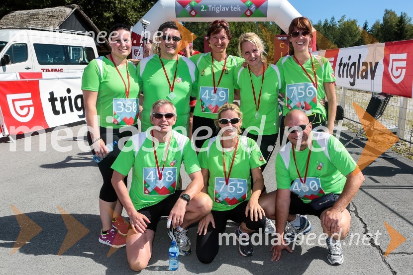 Tina Dijanić (360); ...; Larisa Kleva (459); ...; Tea Vatovec (756); Igor Kleva (458); Danijela Viler (765); Robert Kavčič (450)Triglav tek 2013