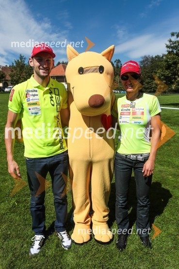 Jakov Fak, biatlonec; Teja Gregorin, biatlonkaTriglav tek 2013