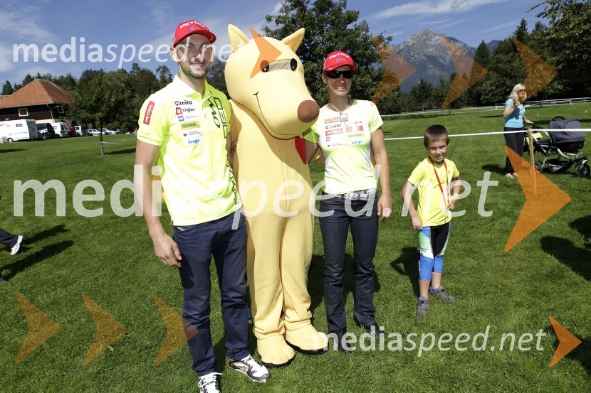 Jakov Fak, biatlonec; Teja Gregorin, biatlonkaTriglav tek 2013