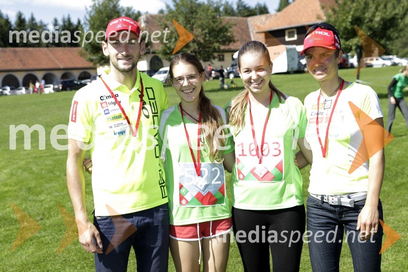 Jakov Fak, biatlonec; ...; ...; Teja Gregorin, biatlonkaTriglav tek 2013