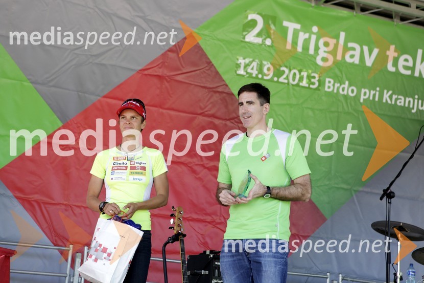 Teja Gregorin, biatlonka; ...Triglav tek 2013