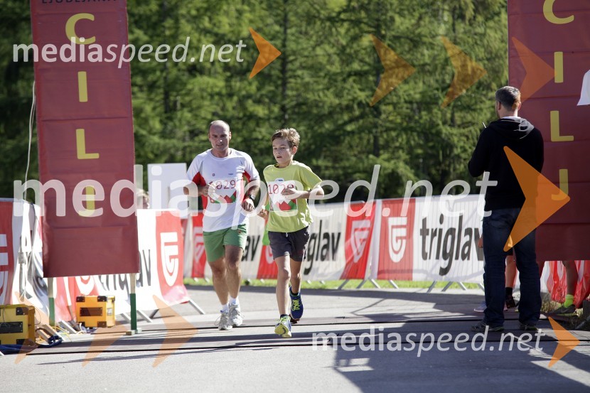 Gorazd Podrekar; Žiga Podrekar (1029)Triglav tek 2013
