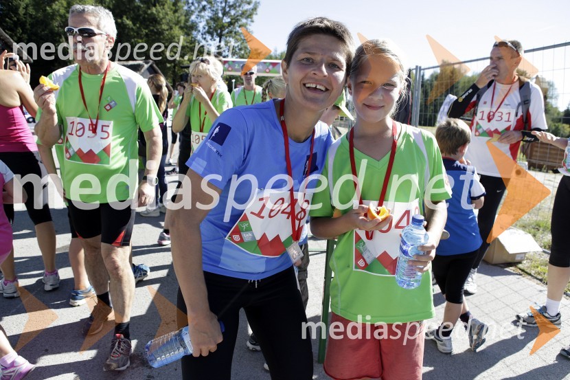 Darja Smrečnik; Polona Smrečnik (1048)Triglav tek 2013