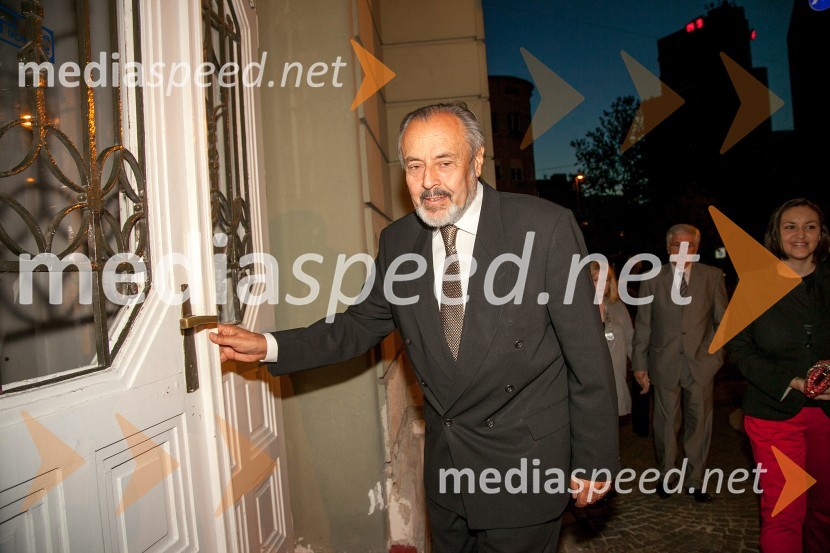 Ernest Petrič, predsednik Ustavnega sodišča RSBoris, Milena, Radko, premiera predstave v SNG Drama Ljubljana