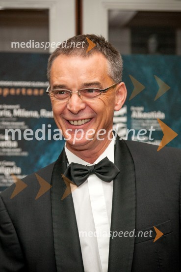 Igor Samobor, direktor Drama SNG LjubljanaBoris, Milena, Radko, premiera predstave v SNG Drama Ljubljana
