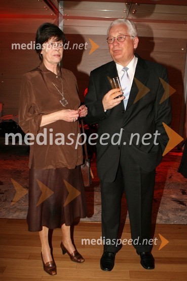 ... in Milan Ljubič, direktor Infofilm d.o.o.Večer pokroviteljev v Cankarjevem domu