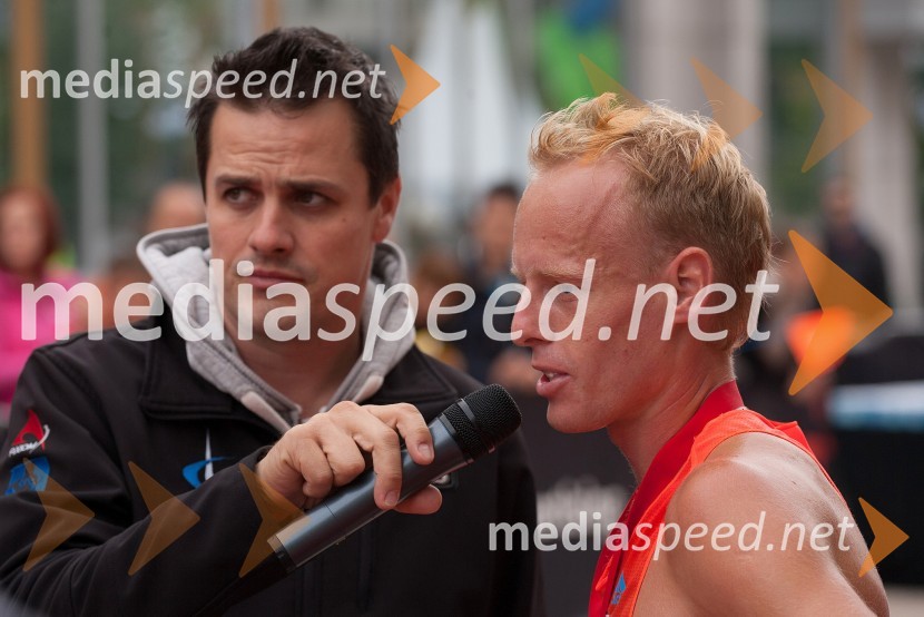 Matjaž Šeško, moderator;&nbsp;Mitja Krevs4. Eko maraton Maribor, tekaški maraton