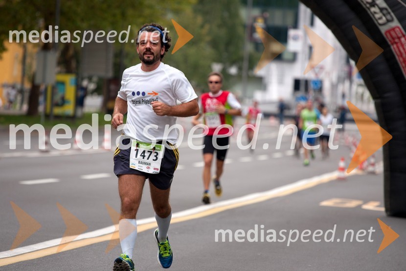 Jože Bauman4. Eko maraton Maribor, tekaški maraton