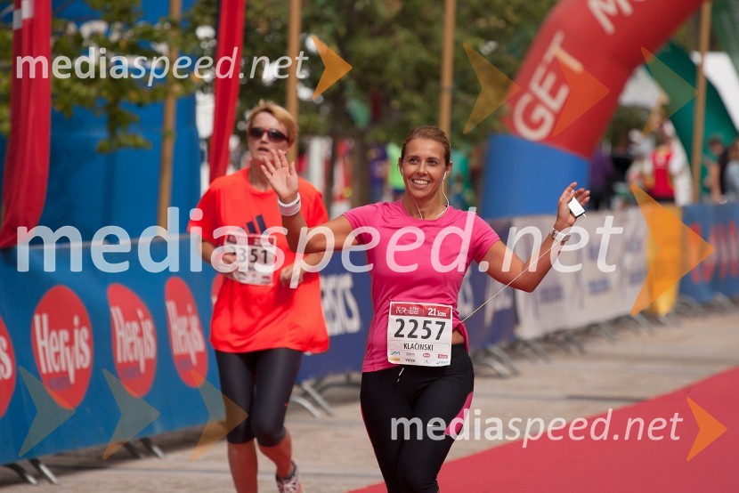 Mihaela Klačinski4. Eko maraton Maribor, tekaški maraton