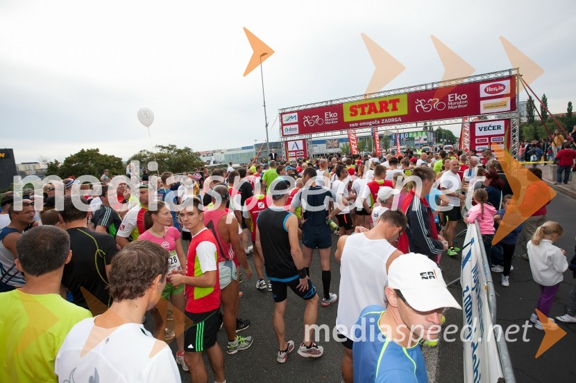 Tekači4. Eko maraton Maribor, tekaški maraton