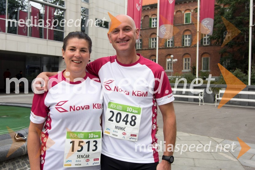 Alenka Senčar; Igor Muhič4. Eko maraton Maribor, tekaški maraton