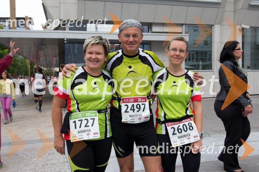 Stanislava Nidorfer; Miroslav&nbsp;Nidorfer; Sibila&nbsp;Nidorfer4. Eko maraton Maribor, tekaški maraton