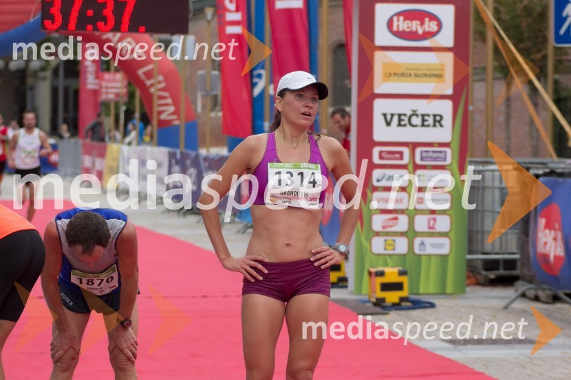 Mojca Grandovec4. Eko maraton Maribor, tekaški maraton