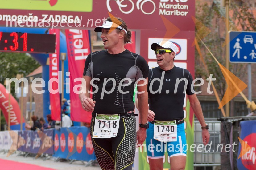 Sašo	Plavčak;&nbsp;Davorin	Plavčak4. Eko maraton Maribor, tekaški maraton