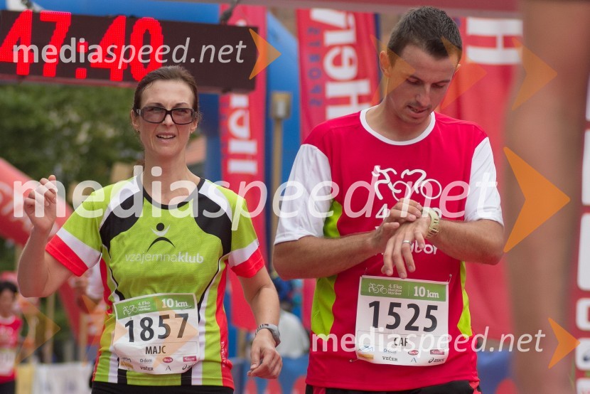 Nataša	Majc; Marko Caf4. Eko maraton Maribor, tekaški maraton