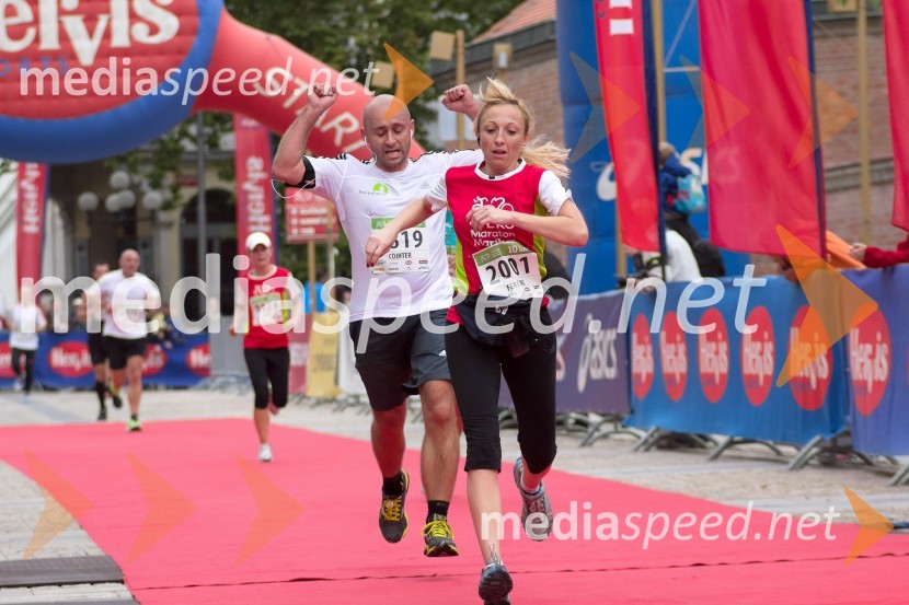 Matjan Cojhter;&nbsp;Suzana	Ferenc4. Eko maraton Maribor, tekaški maraton