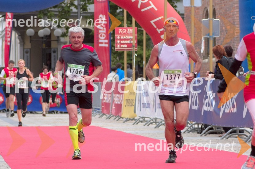 Vid	Jurič;&nbsp;Miran	Pahor4. Eko maraton Maribor, tekaški maraton
