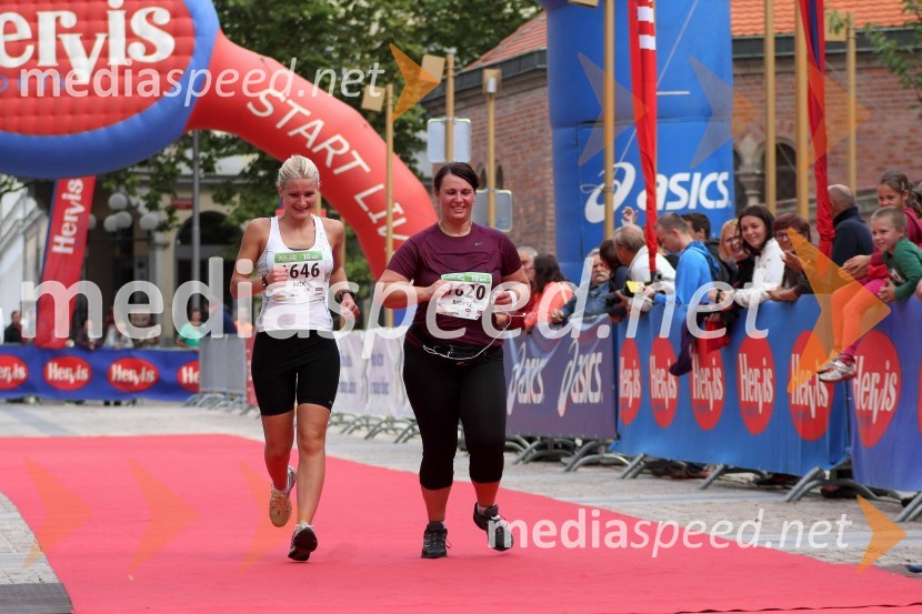Monika	Božič;&nbsp;Karmen	Rampre4. Eko maraton Maribor, tekaški maraton