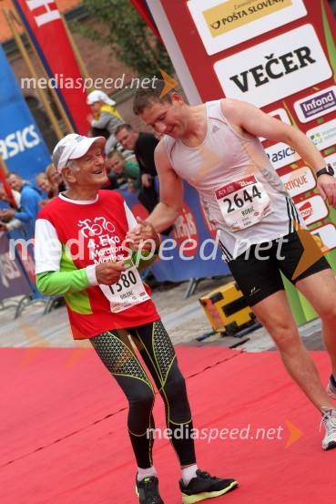 Polde	Dolenc; Štefan Robič4. Eko maraton Maribor, tekaški maraton