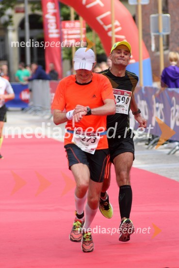 Gregor Plavčak;&nbsp;Andrej	Mederal4. Eko maraton Maribor, tekaški maraton