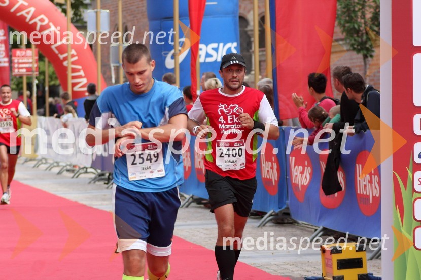 Matic	Jeran;&nbsp;Boštjan	Rozman4. Eko maraton Maribor, tekaški maraton