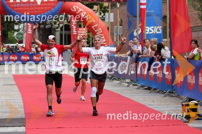 Karl	Magagna;&nbsp;Erwin	Tauschmann4. Eko maraton Maribor, tekaški maraton