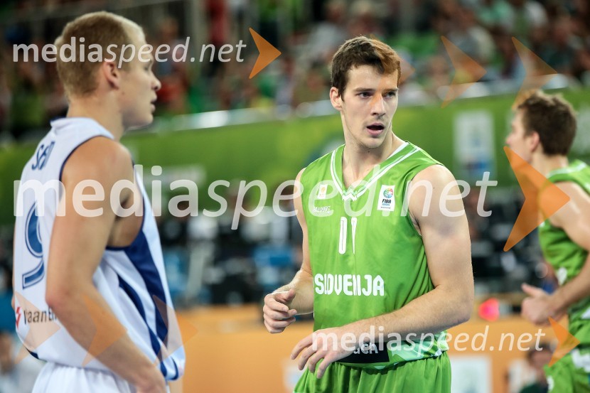 Sasu Salin, košarkar; Goran Dragić, košarkarEurobasket 2013, Slovenija – Finska