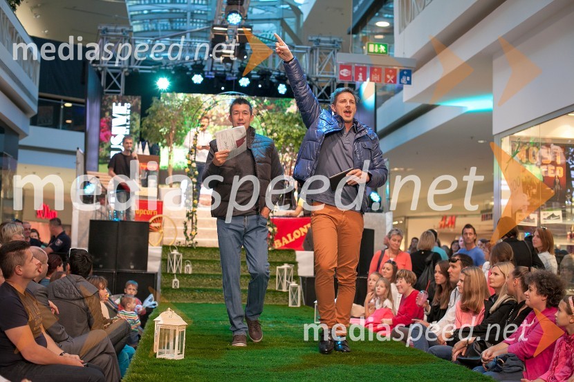 Taiji Tokuhisha, maneken; manekenJesenska modna revija v Cityparku