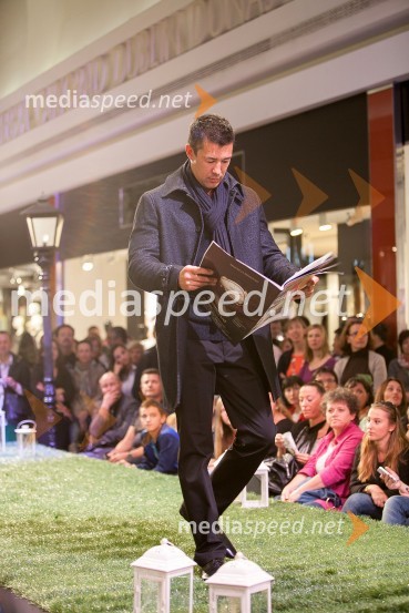 Taiji Tokuhisha, manekenJesenska modna revija v Cityparku