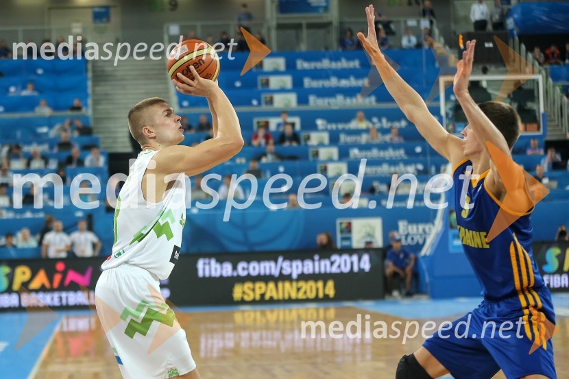 Edo Murić, košarkar;&nbsp;Oleksandr Lypovyy, košarkarEurobasket 2013, Slovenija - Ukrajina