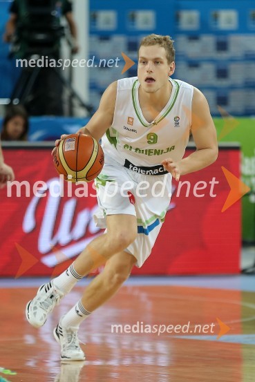 Jaka Blažič, košarkarEurobasket 2013, Slovenija - Ukrajina