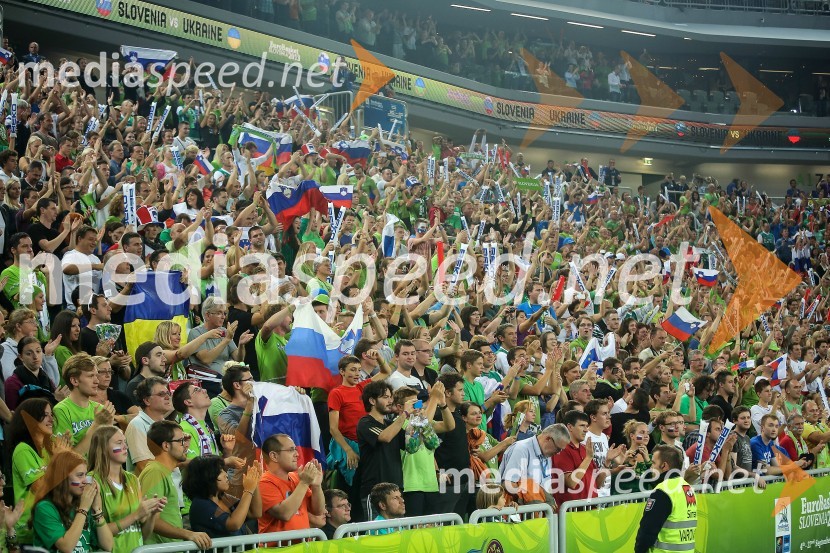 NavijačiEurobasket 2013, Slovenija - Ukrajina