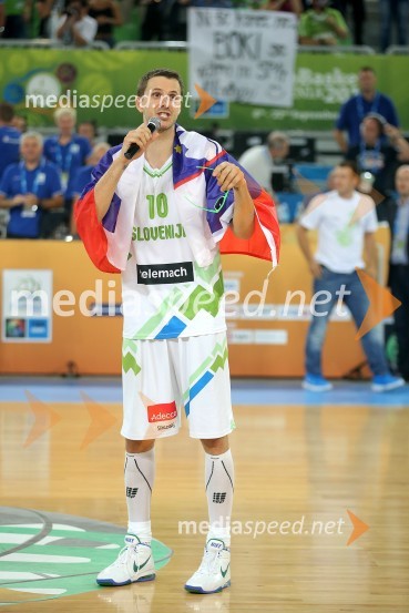 Boštjan Nachbar, košarkarEurobasket 2013, Slovenija - Ukrajina