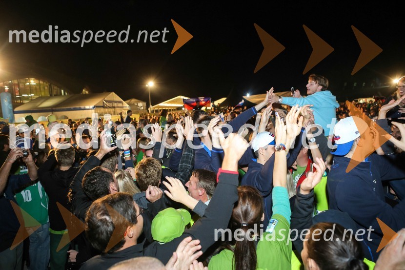 Slovenska košarkarska reprezentanca; obiskovalciEurobasket 2013, Slovenija - Ukrajina