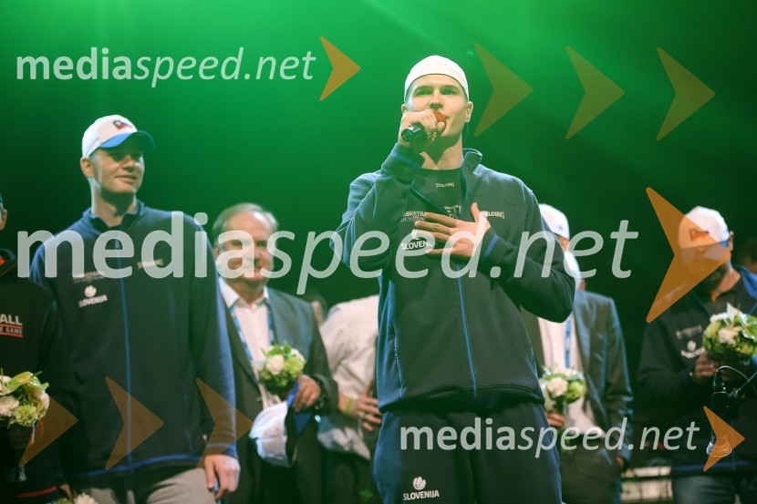 Edo Murić, košarkarEurobasket 2013, Slovenija - Ukrajina