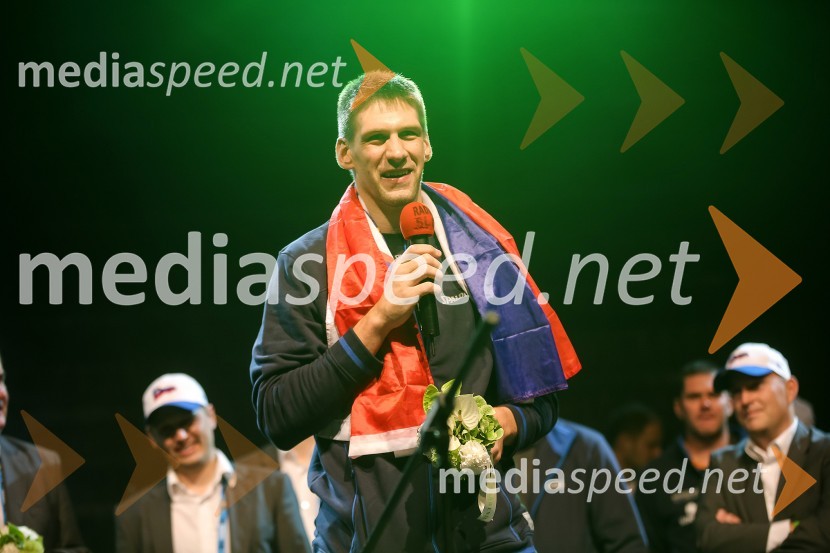 Gašper Vidmar, košarkarEurobasket 2013, Slovenija - Ukrajina