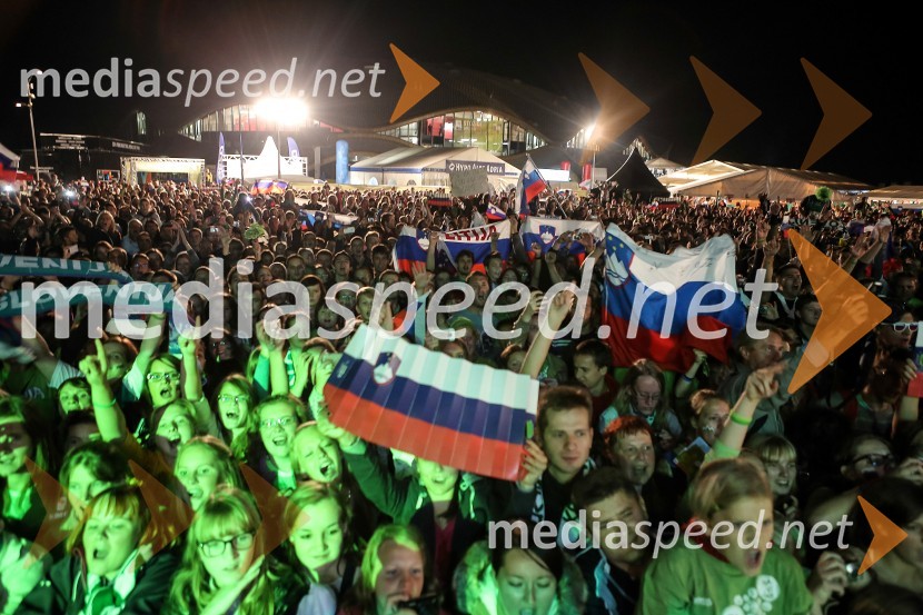 ObiskovalciEurobasket 2013, Slovenija - Ukrajina