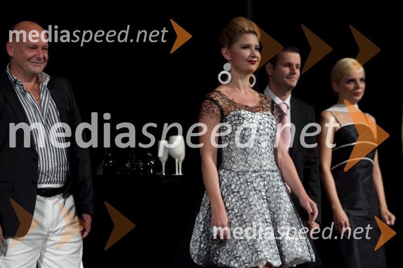 Vesna Pernarčič, igralkaPraznovanje, premiera predstave PG Kranj