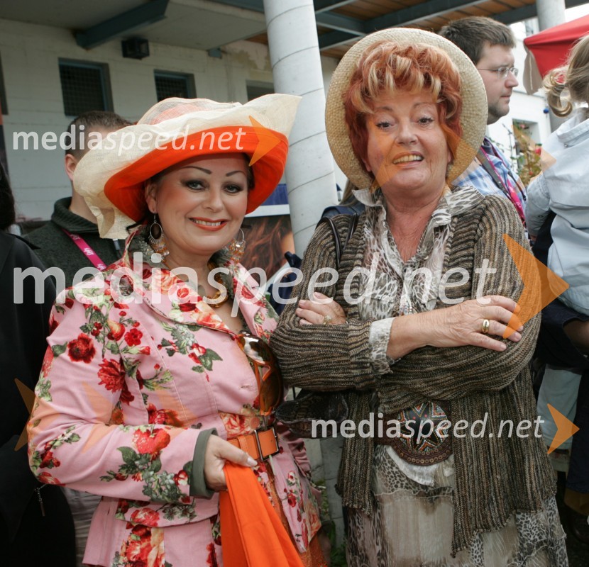 Zdenka Kahne in Bernarda Jeklin, nekdanja urednica JaneLady piknik