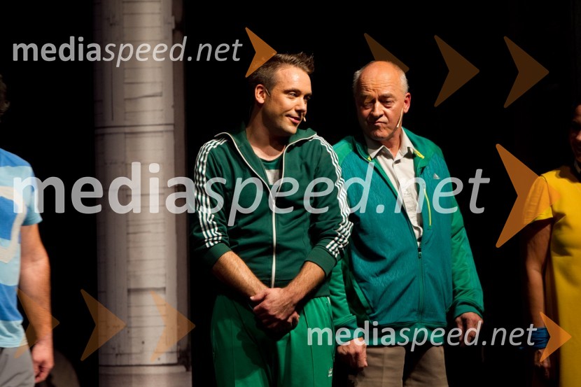 Rok Kunaver, igralec; Iztok Valič, igralecPazi, Pika!, premiera predstave LGL