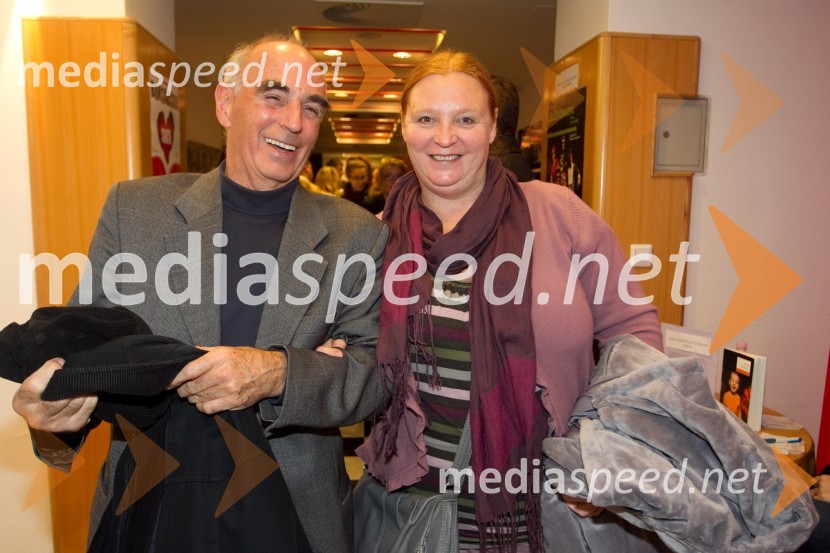 Matjaž Loboda, režiser; Sonja Kononenko, igralkaPazi, Pika!, premiera predstave LGL