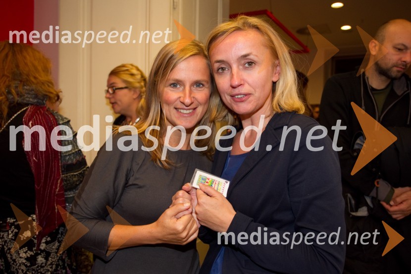 Ajda Rooss, umetniška vodja LGL; Nataša BučarPazi, Pika!, premiera predstave LGL