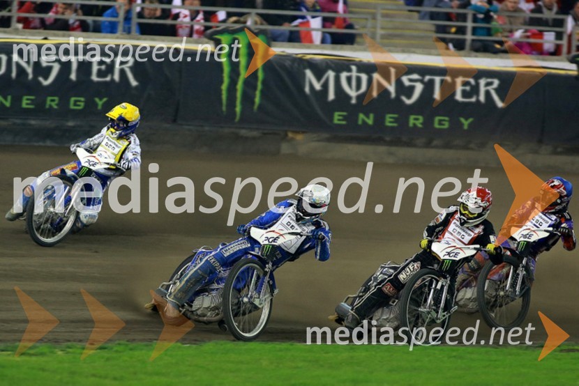 Nicki Pedersen (Danska);&nbsp;Matej Žagar (Slovenija);&nbsp;Tai Woffinden (Velika Britanija);&nbsp;Leon Madsen (Danska)Speedway VN Poljske