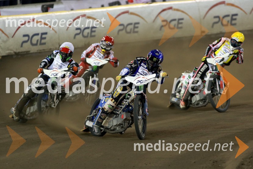 Adrian Miedzinski (Poljska);&nbsp;Jaroslaw Hampel (Poljska);&nbsp;Greg Hancock (ZDA);&nbsp;Niels Kristian Iversen (Danska)Speedway VN Poljske