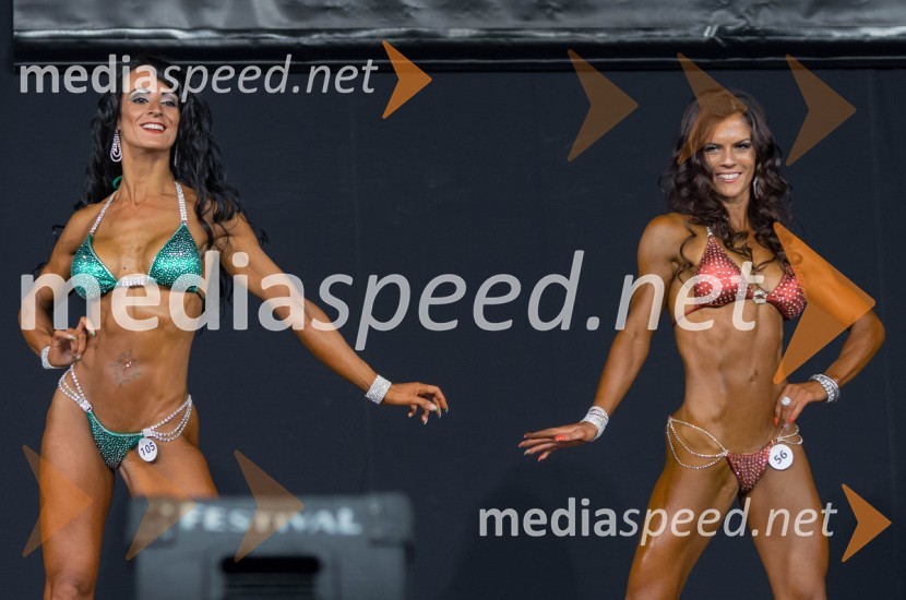 Andrea Lackner;&nbsp;Dora AdanićMaxximum Open 2013: bikini, fitness in bodybuilding