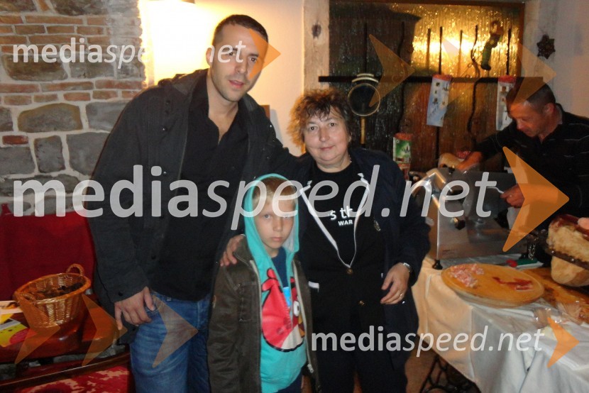 Filip Juricic, igralec in sin Jan; Dragica Petrovič, režiserka in producentka4. Festival evropskega in mediteranskega filma